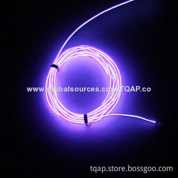 EL cable, 2.3mm, Purple